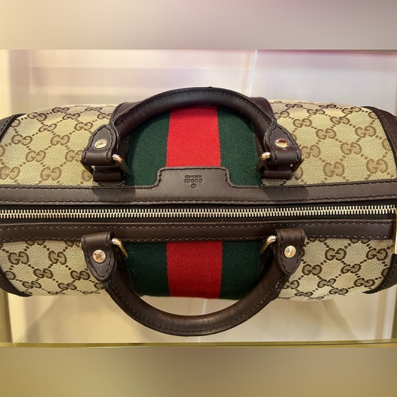 Gucci Boston bag - canvas medium - Picture 2 of 16